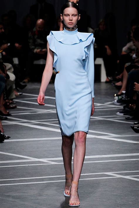 givenchy white ruffle dress|givenchy blue dresses.